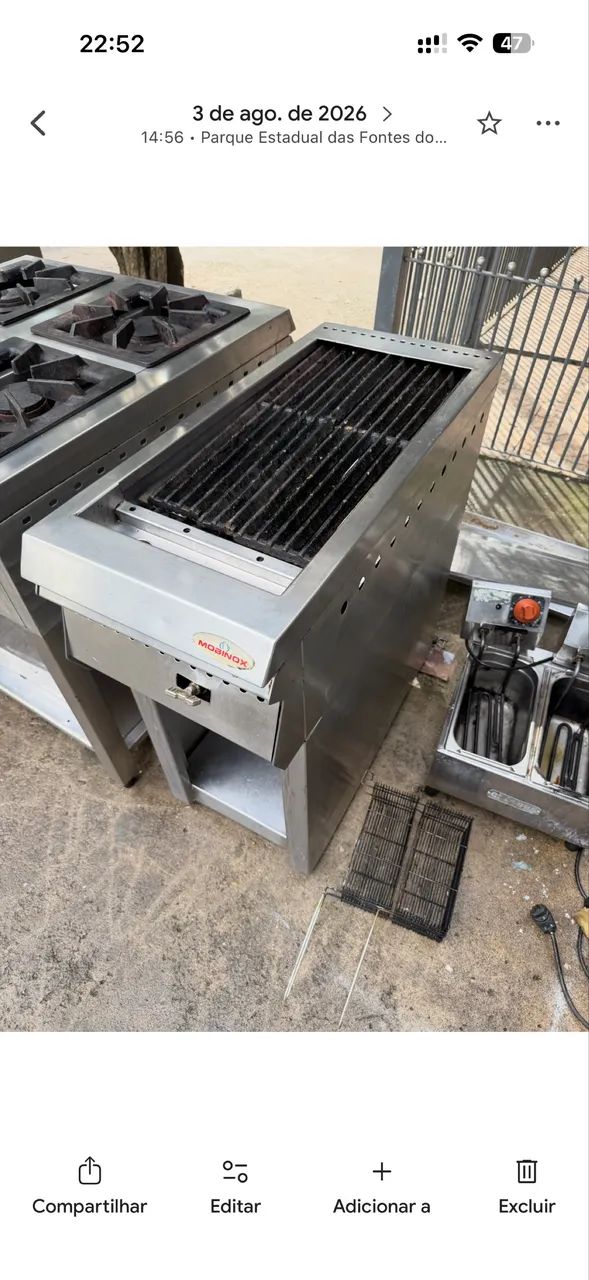 Charbroiler a gás  - Foto 2