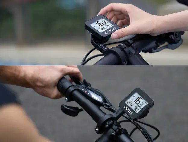 GPS ciclismo Cycplus G1 computador sem fio cronômetro ipx6 à prova d'água - Foto 6