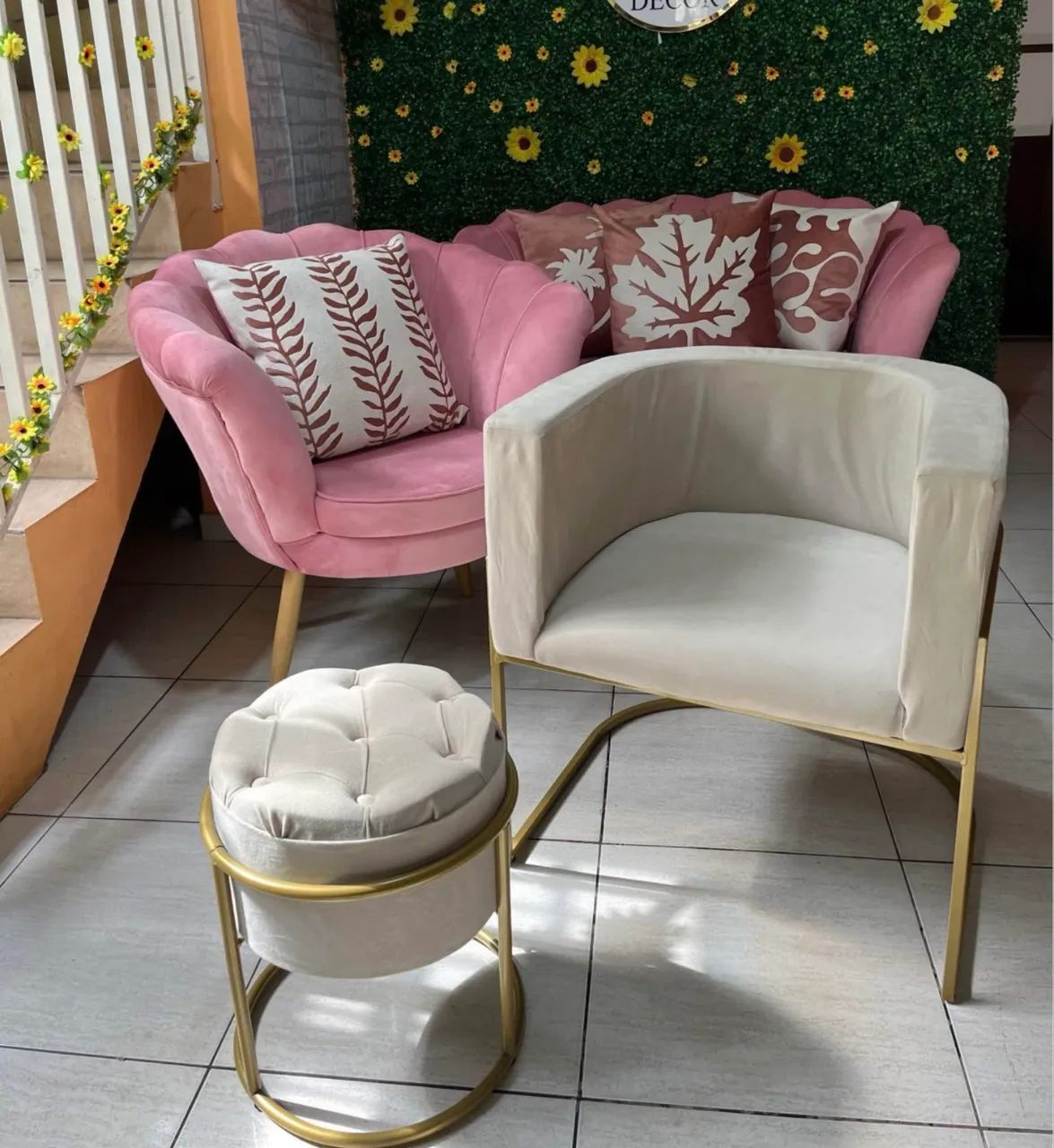 ?fabrica 100% novas ! Poltrona,cadeiras e puffs, a partir de R$130,00.  - Foto 2