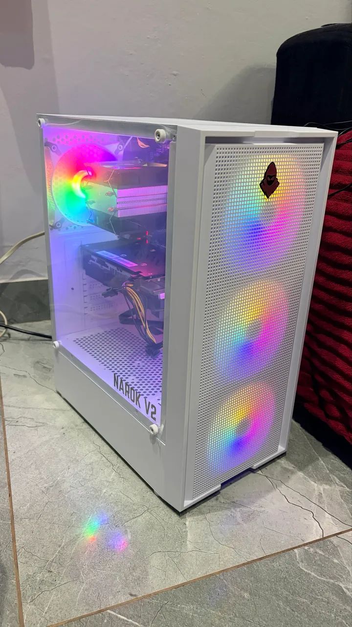 PC GAMER TOP I5 10400F + RX580 BARATO PRA HJ - Foto 2