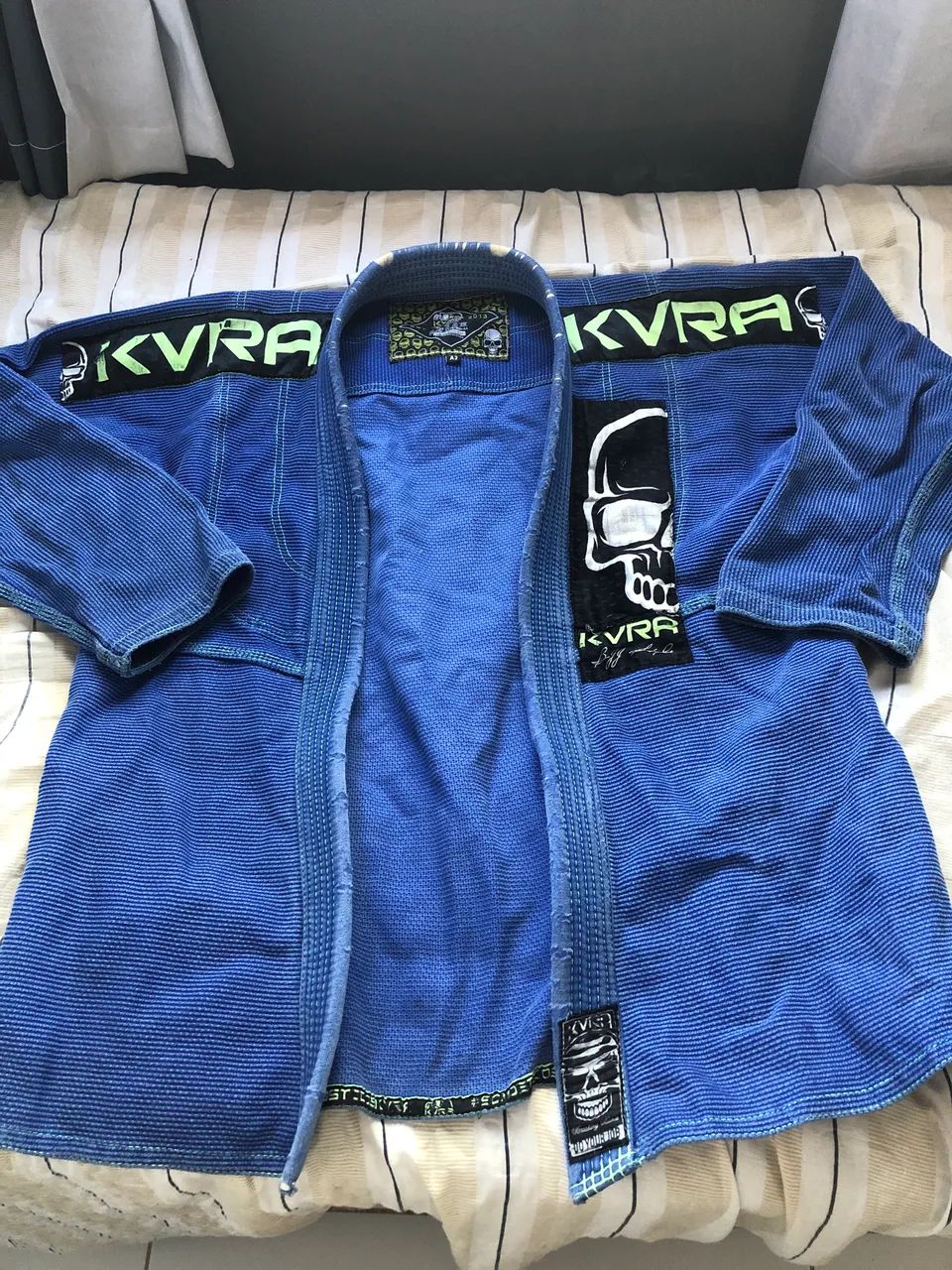 Vagui azul de jiu-jitsu 