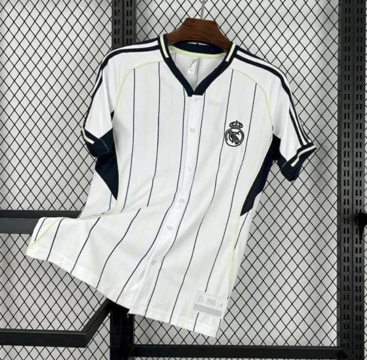 Camisa do real Madrid beisebol
