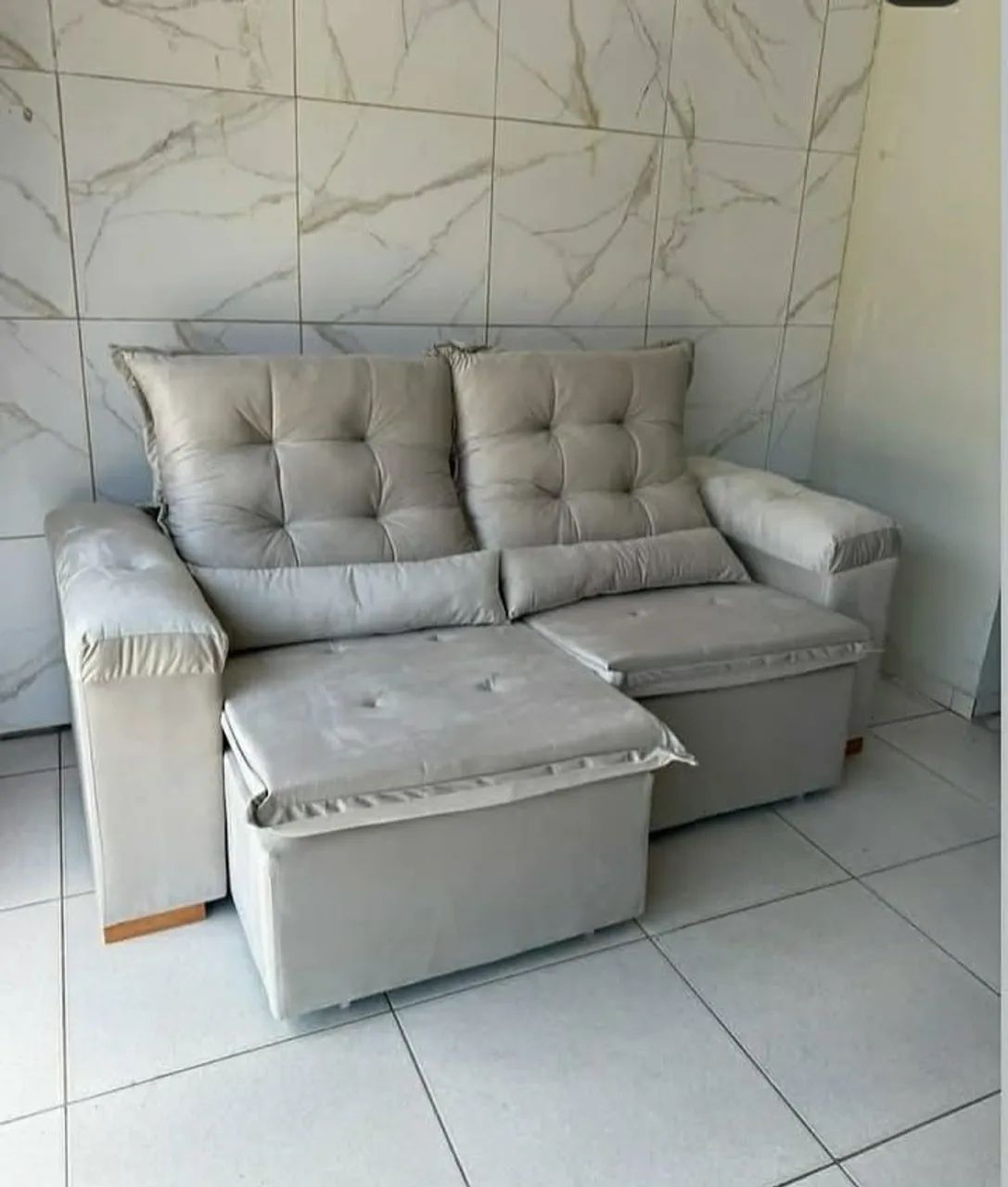 Sofá retrátil de luxo  - Foto 4