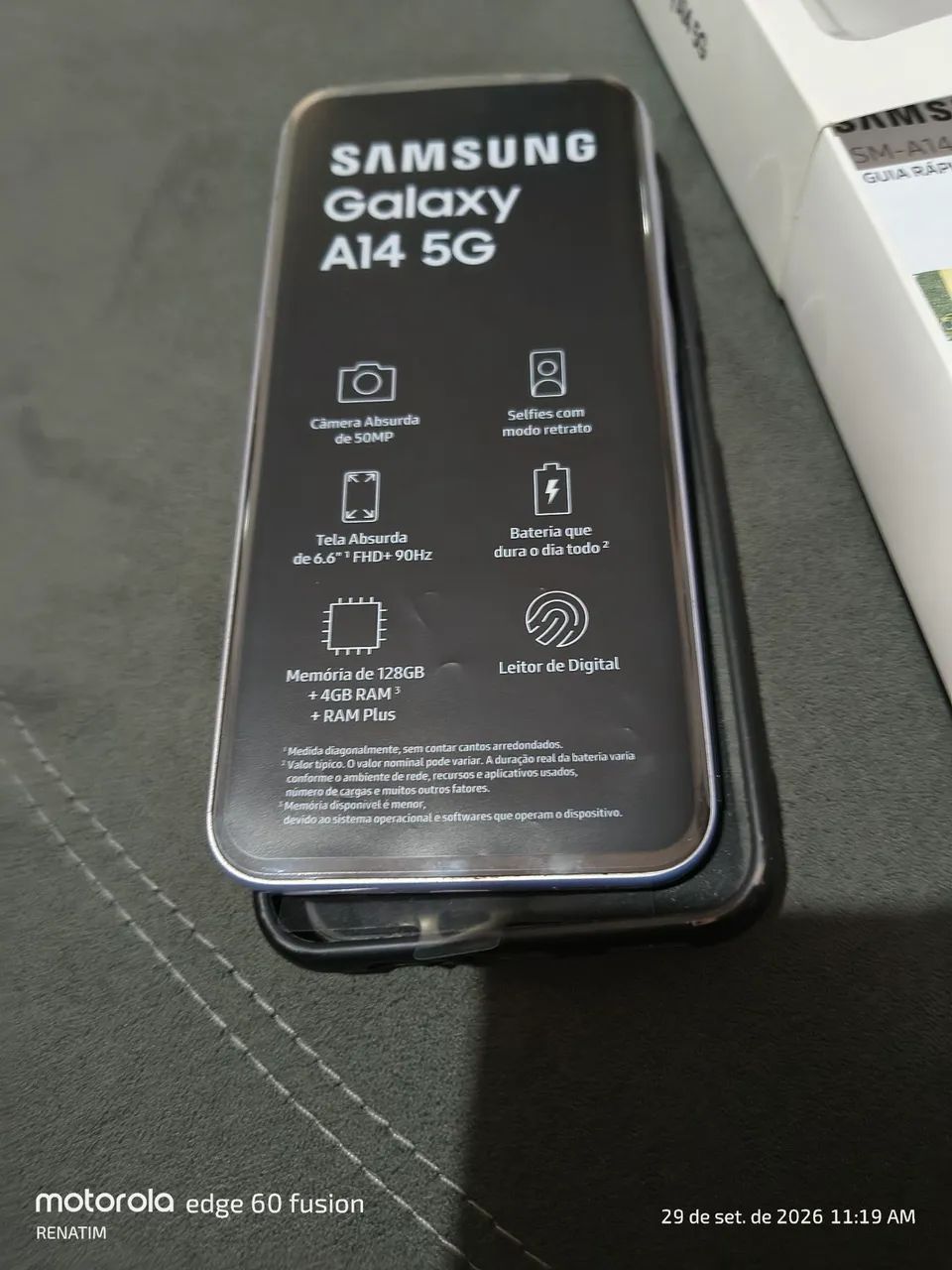 Celular Galaxy A14 5G  - Foto 3