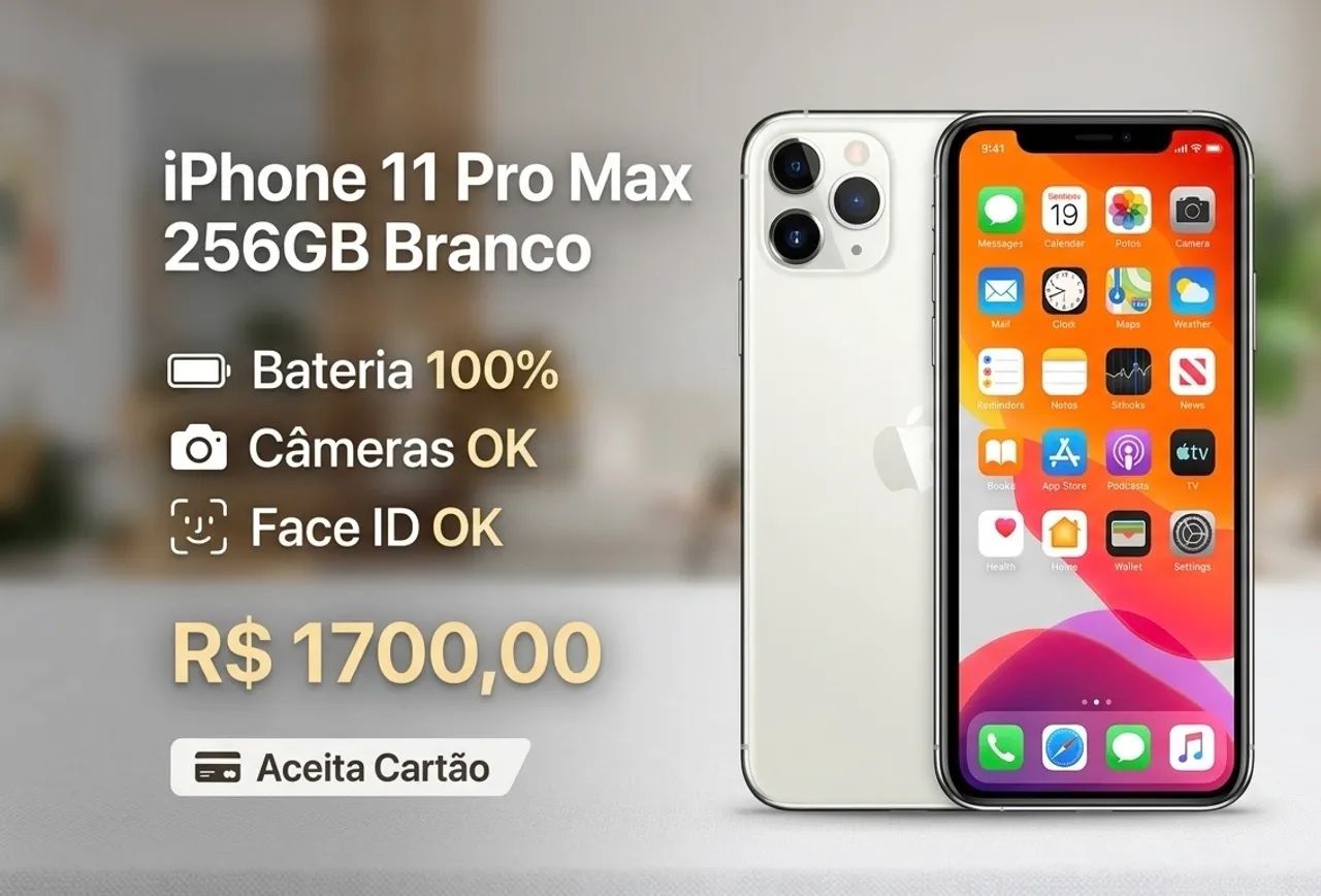 IPhone 11 Pro Max 256GB - Celulares e Smartphones - Inamar
