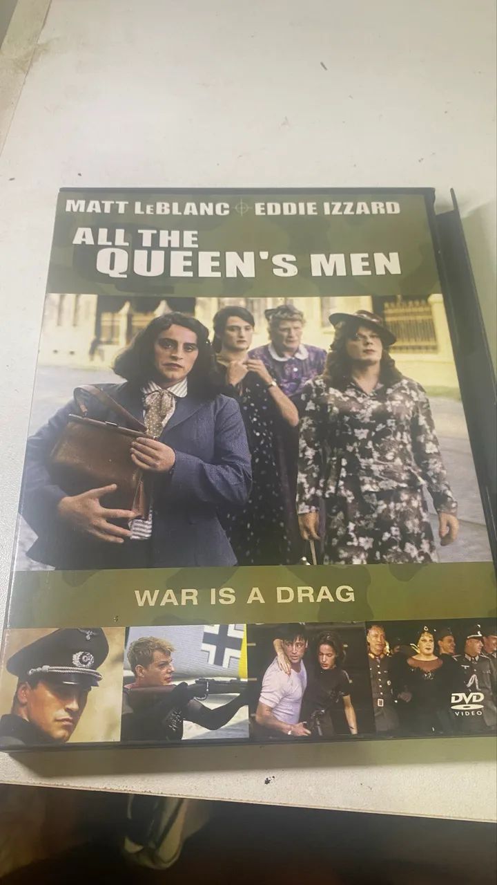 All the Queen's Men - matt leblanc Friends dvd importado 