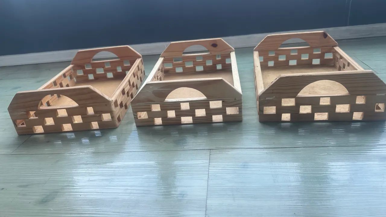 3 bandejas 