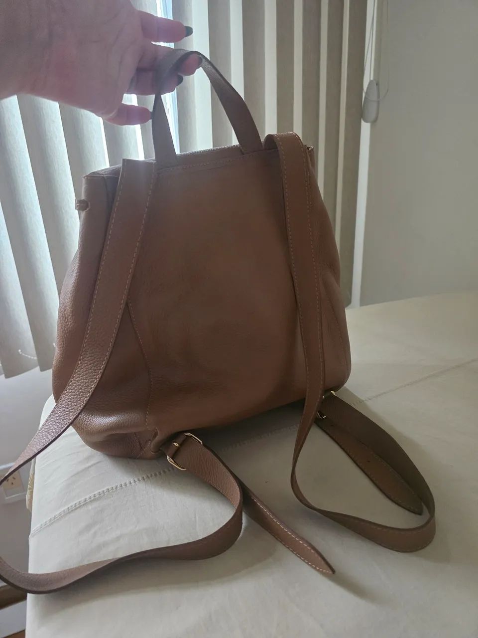 Mochila mr. Cat couro
