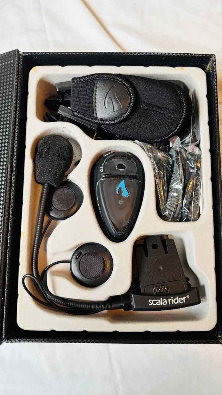 6 Intercomunicador - Cardo - Q2 MultiSet PRO (Nunca usado, ele tem 2 HEADSETS incluso) - Foto 5