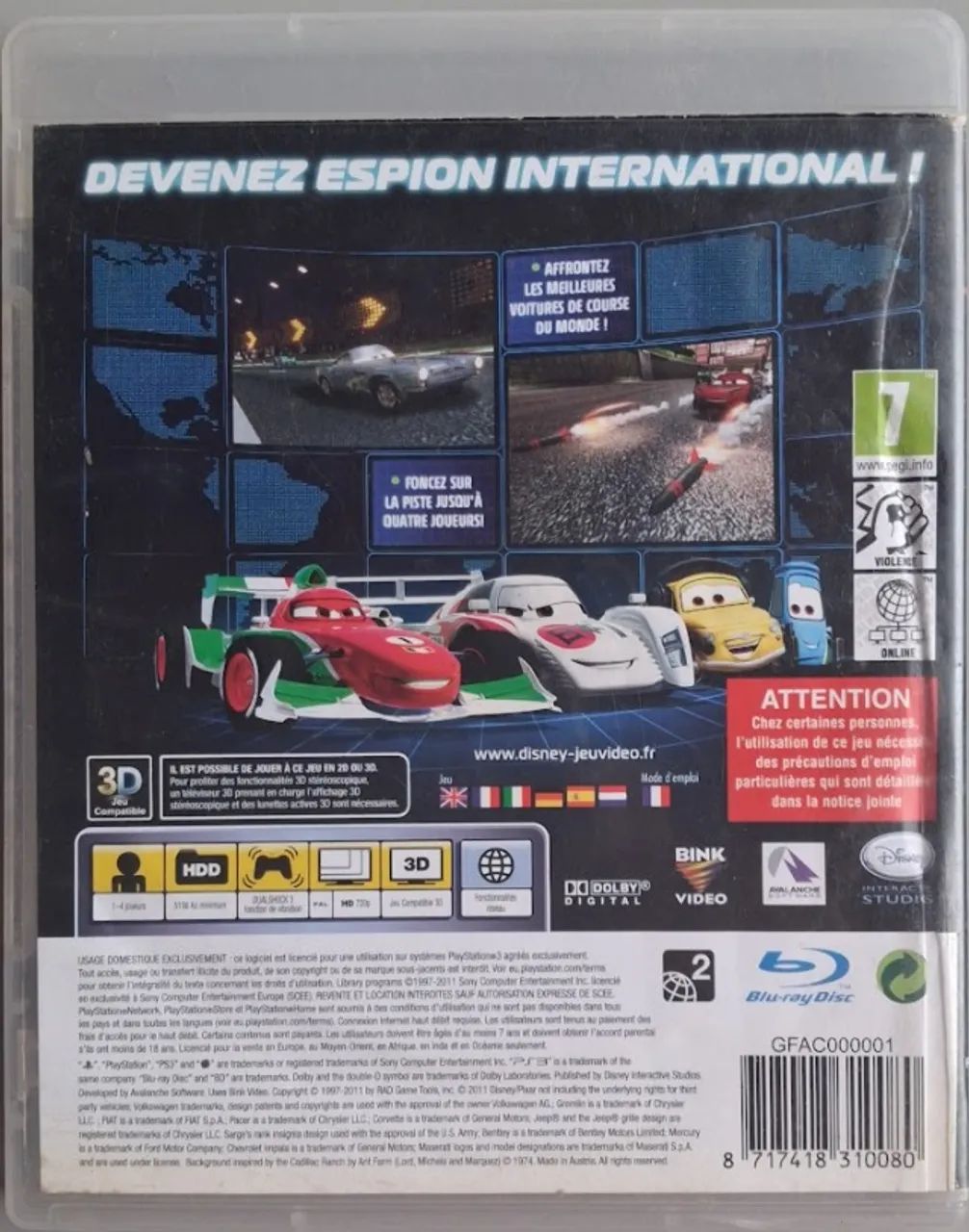 Cars 2 - PS3 - Foto 2