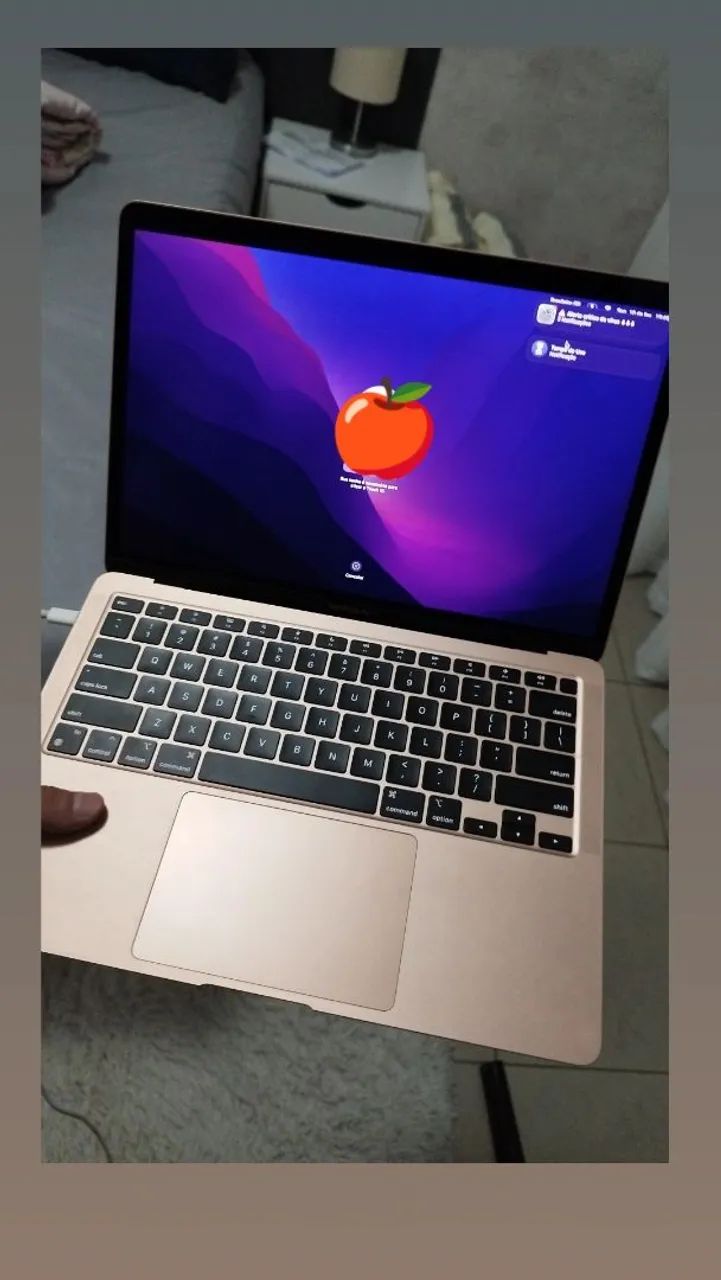 Macbook air 2020 m1 512gb 8gb sem detalhes  - Foto 4