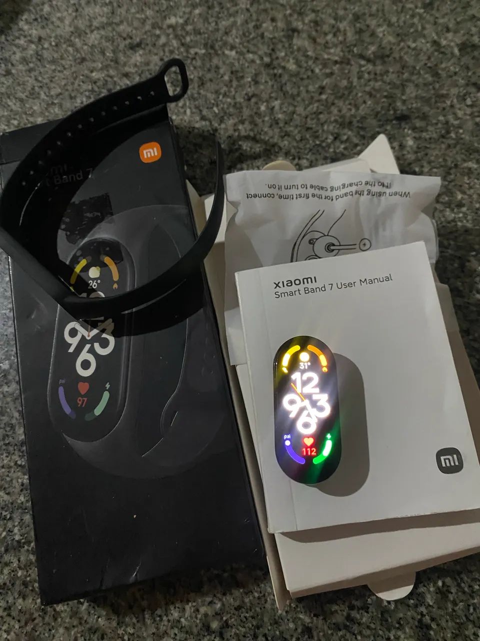 Relógio xiaomi miband 7