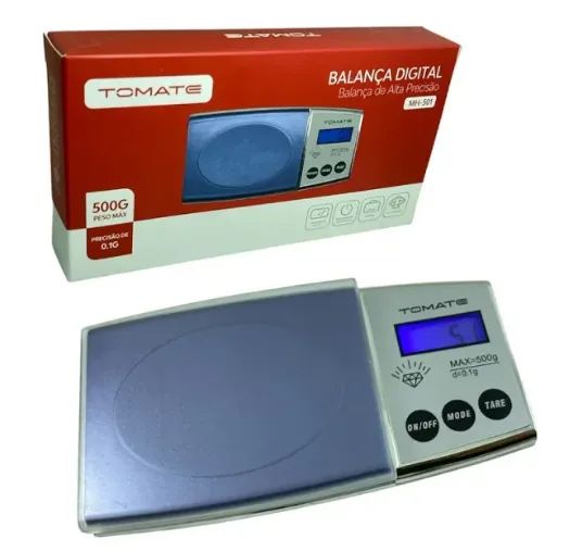 Balança de precisão digital 500g MH-501 TOMATE