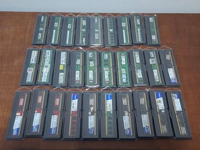 Memória DDR2 1GB e 2GB p/ PC - Funcionando