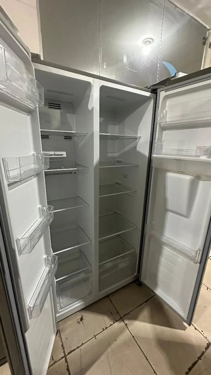 Geladeira Usada Side by Side - Inox  - Foto 3