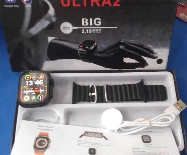 SmartWatch Ultra Big 2.0 + Fone Bluetooth E7S - Foto 2