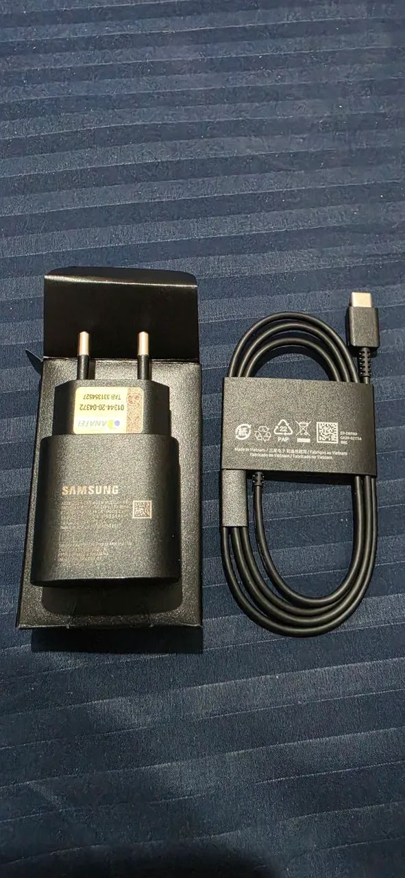 Carregador Samsung 25W + cabo original 