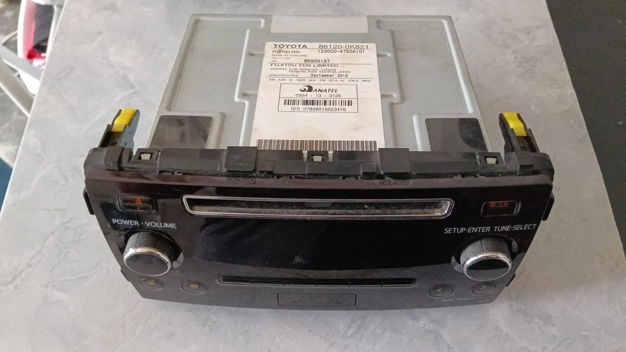 Som original da Toyota 