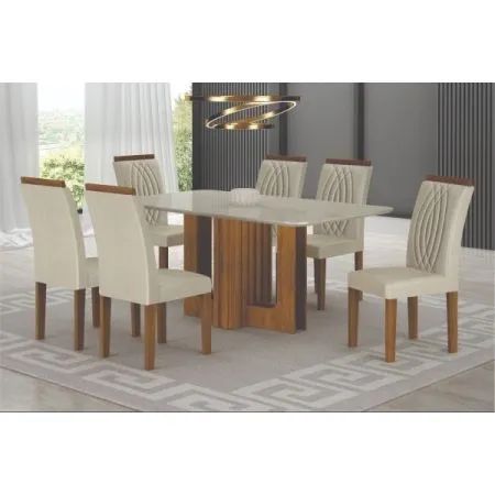 Mesa Sofia c/6 cadeiras 