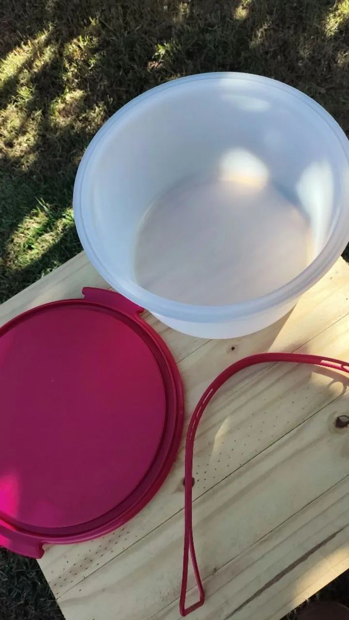 Tupperware - Boleira com alça - Foto 2