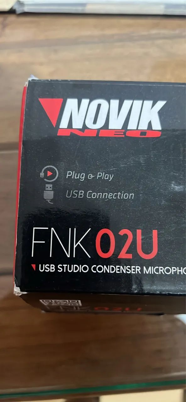 Microfone NOVIK NEO plug and play 
