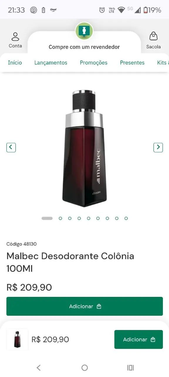 Perfume boticário 
