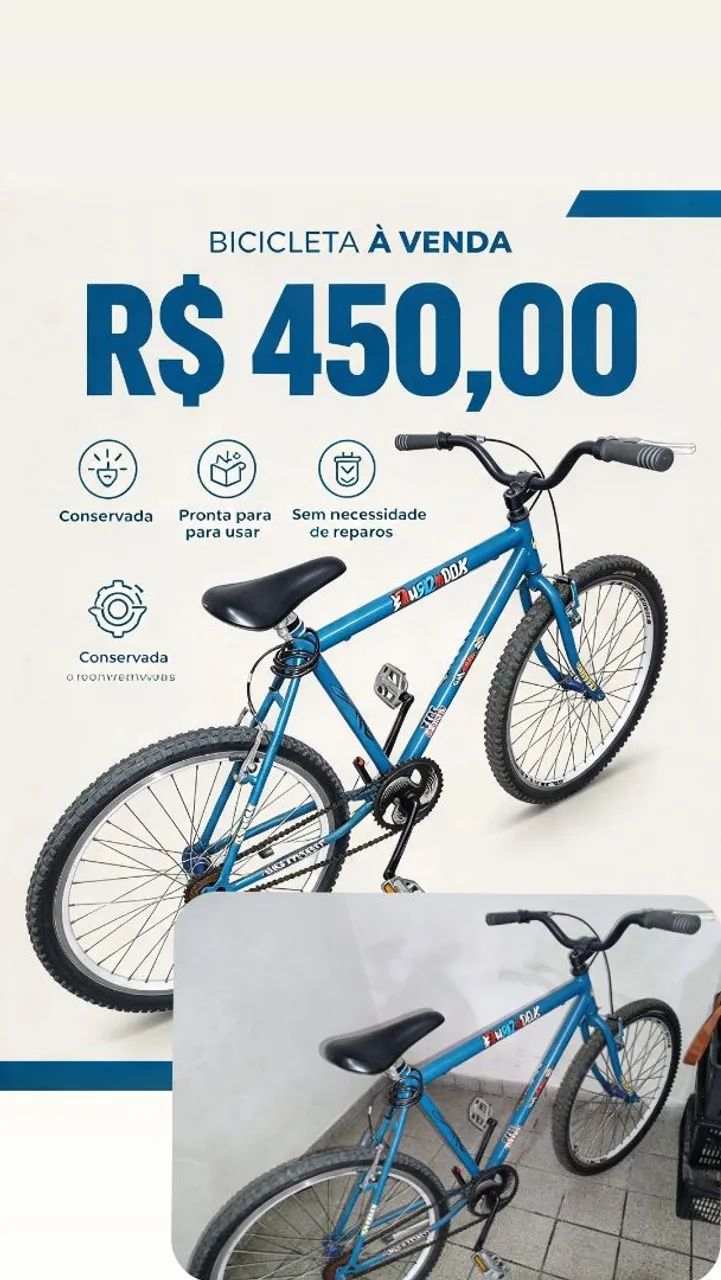 Bicicleta conservada 
