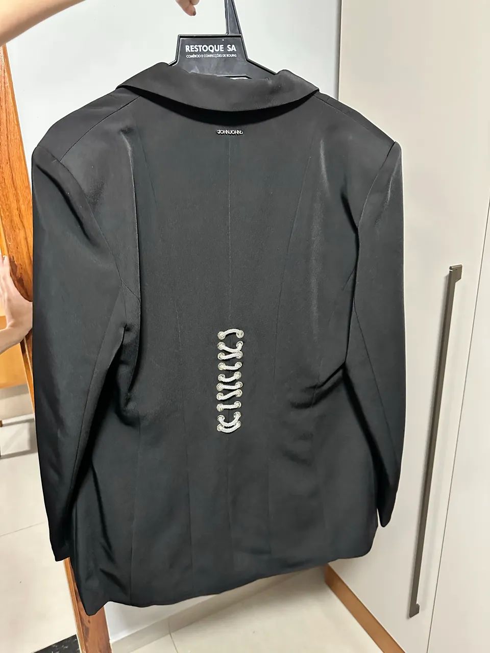 Blazer preto John John - Foto 3