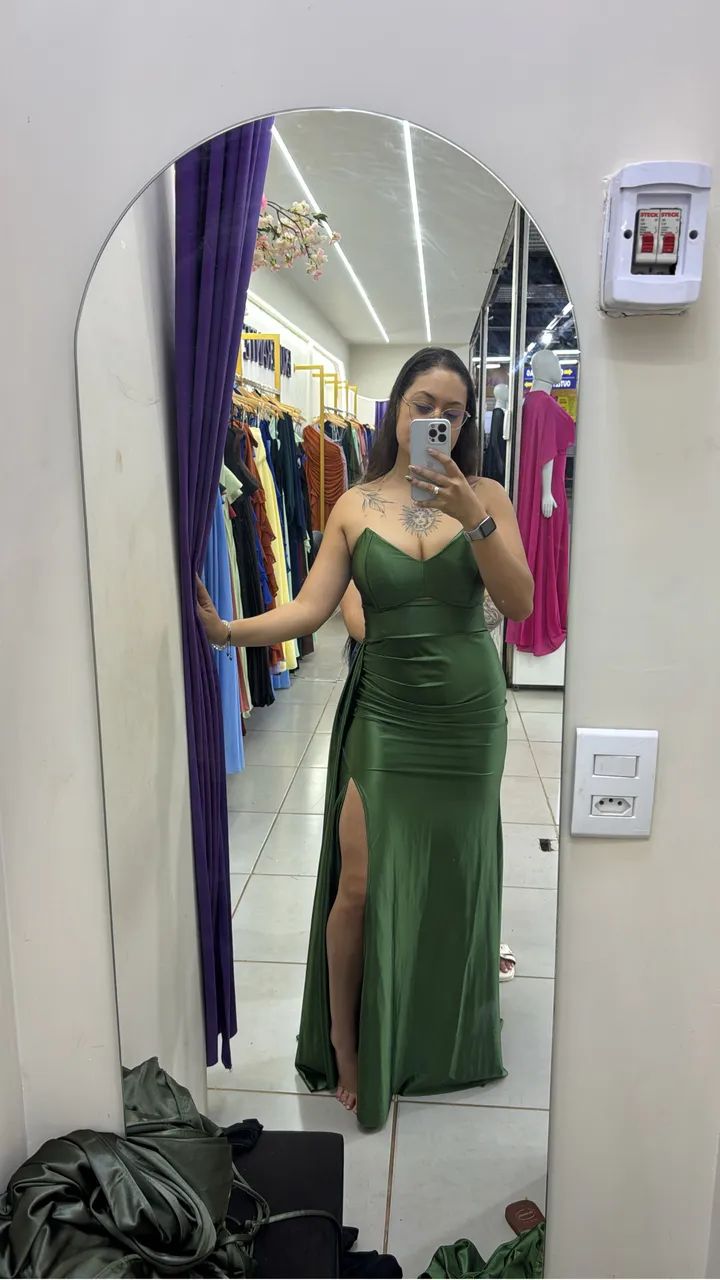 Vestido Madrinha Verde  - Foto 5