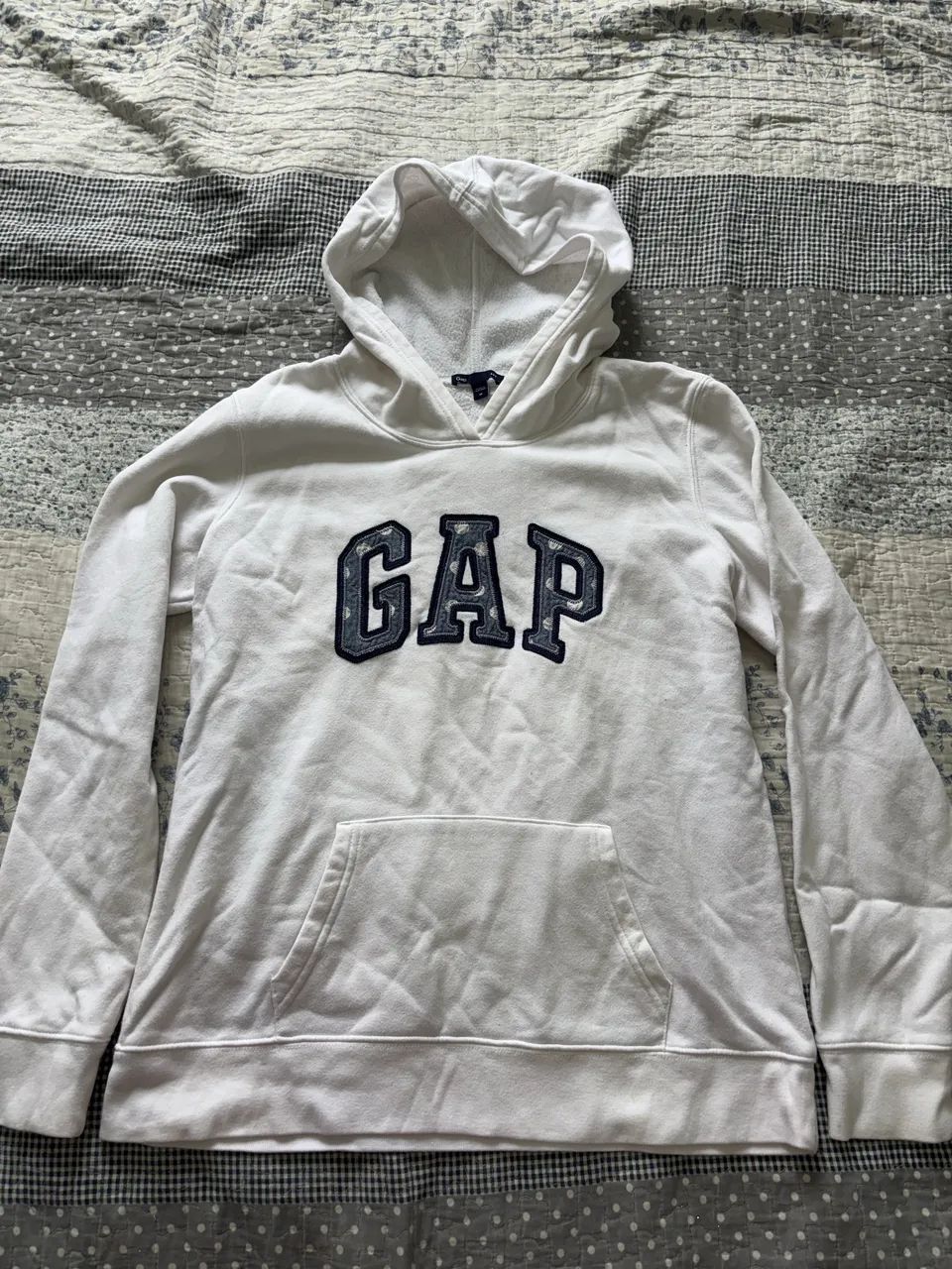 MOLETOM CLARO GAP AZUL M