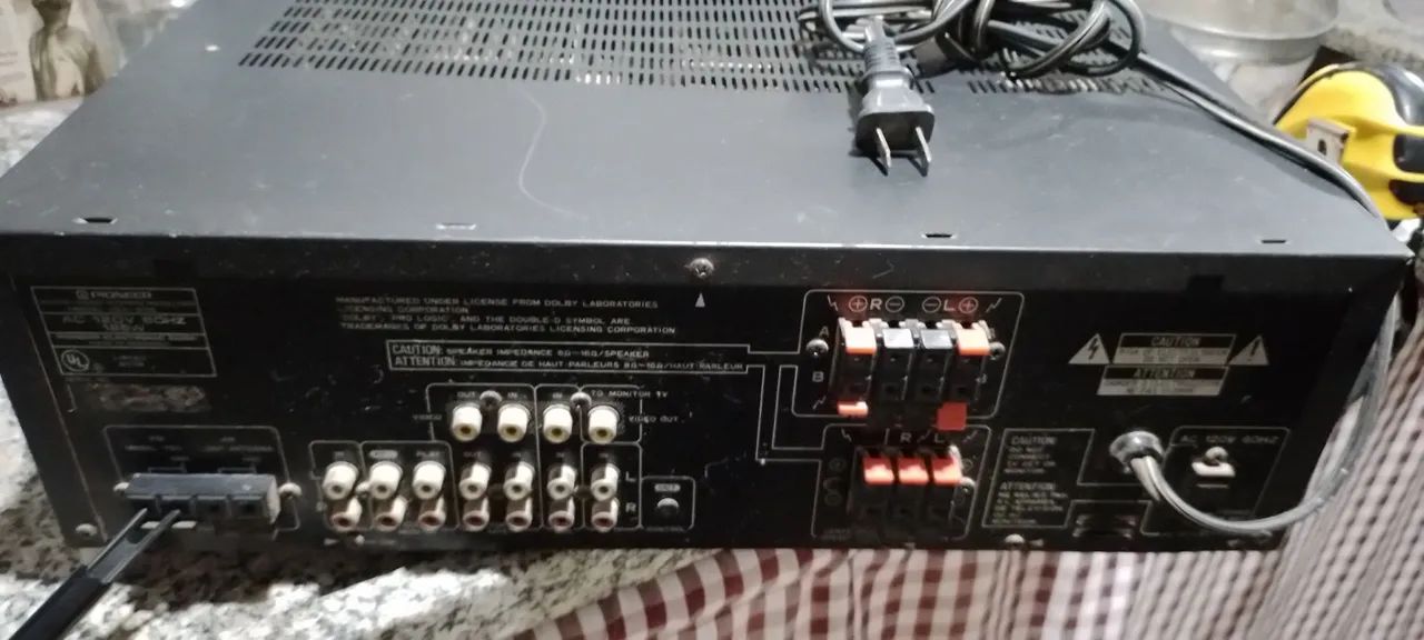 Receiver  pioneer   vsx  305 - Foto 5
