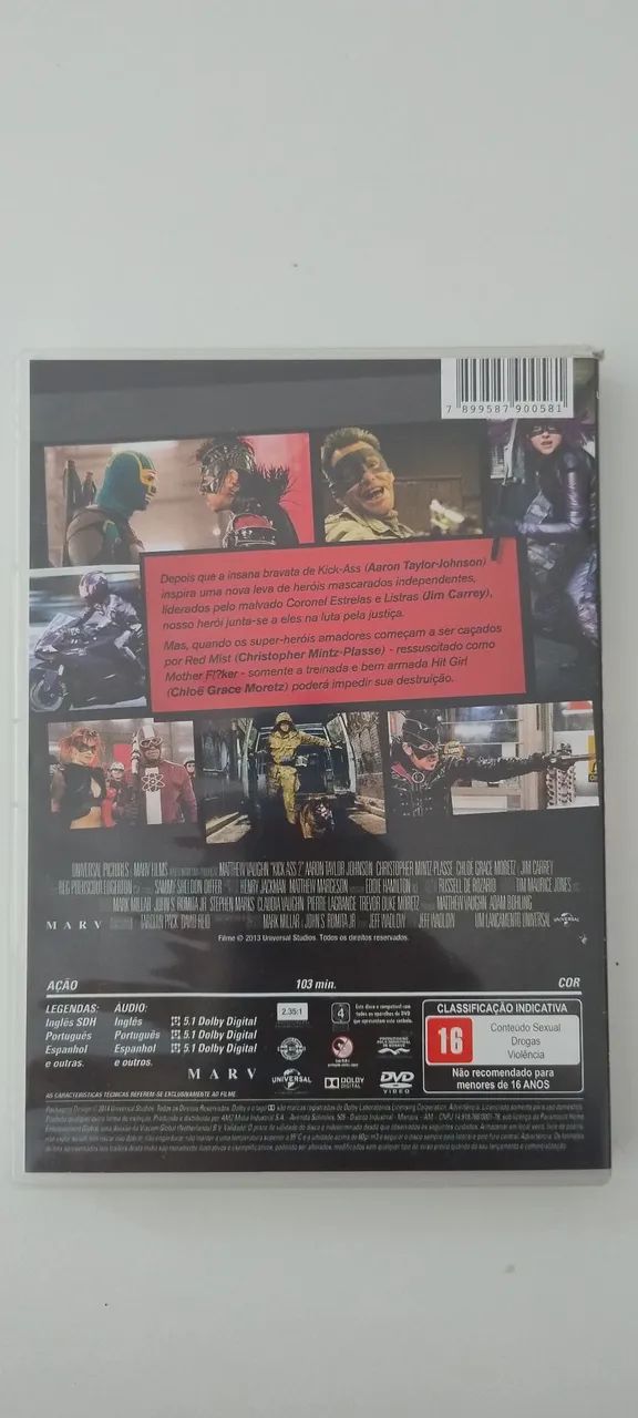 DVD original filme kick-ass 2  - Foto 2
