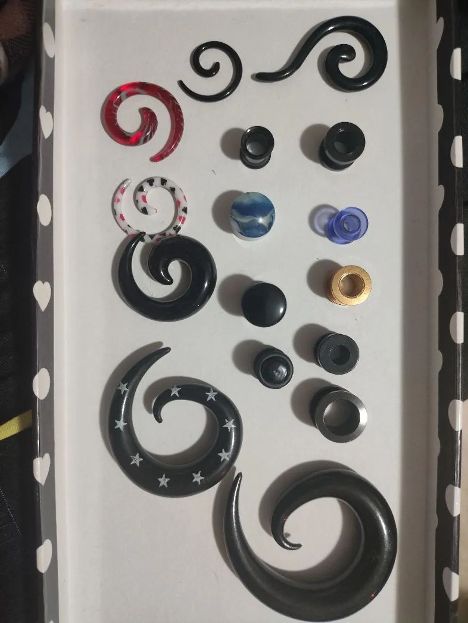 Kit 18 Alargadores 6mm a 12mm