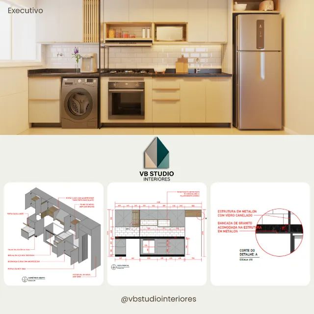 Design de interiores (A partir de 250,00 por ambiente) - Foto 5