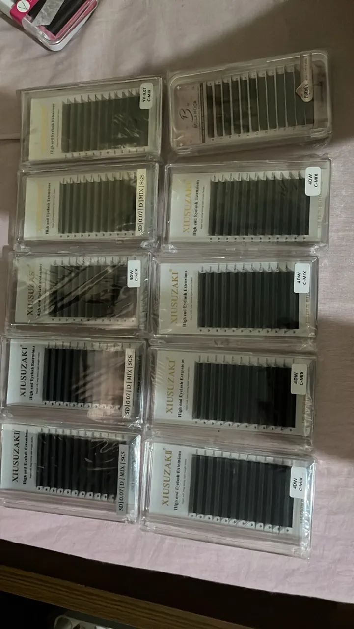 Vendo coisas de cilios