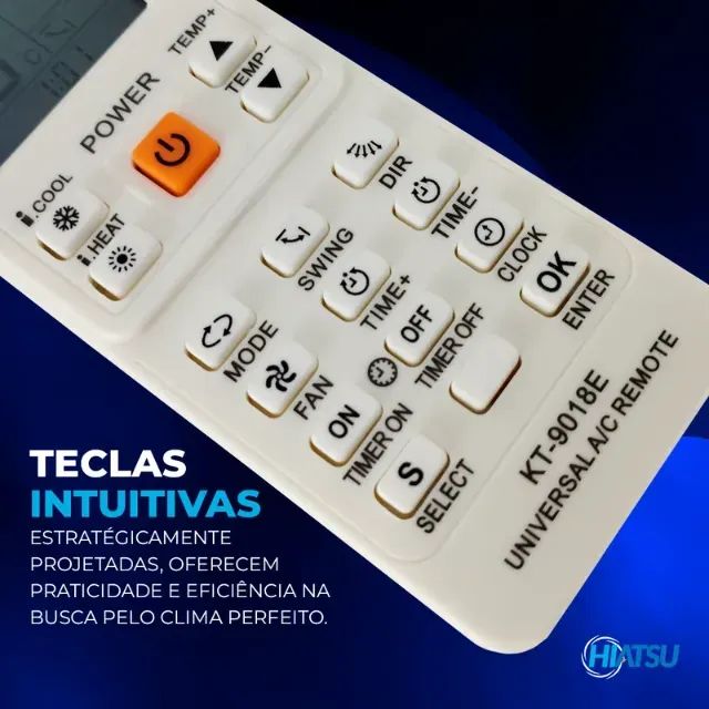 Controle Remoto Universal Ar Condicionado Split - Foto 3