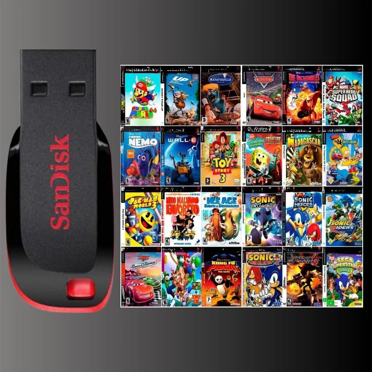 Jogos de PS2 a sua escolha 