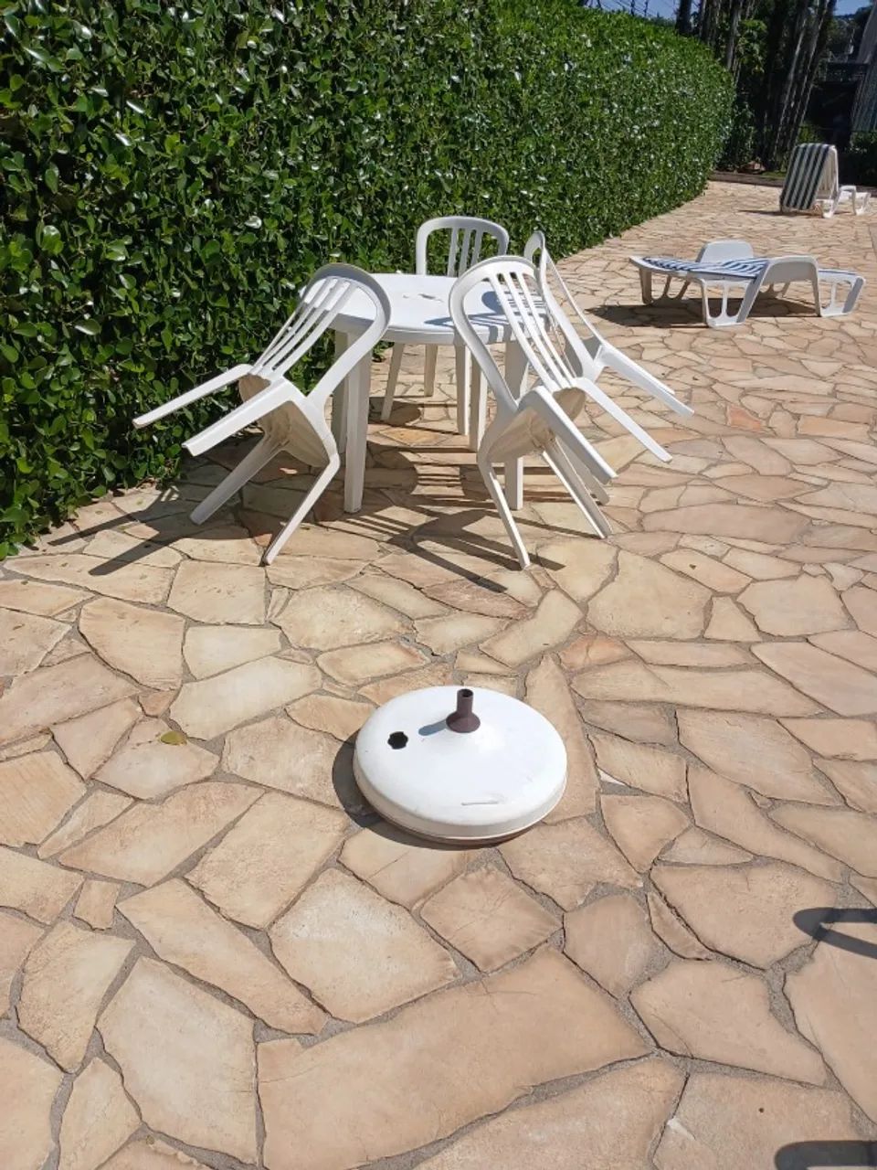 Base para ombrelones
