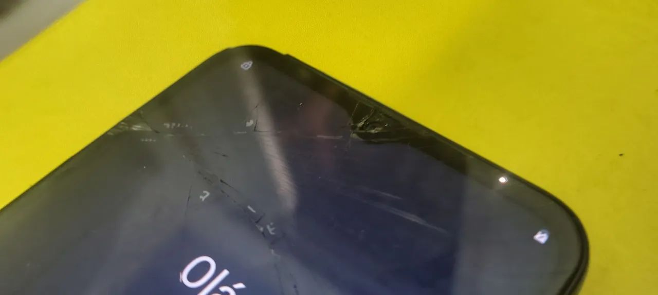 Vendo celular Moto G20 Usado, tela trincada  - Foto 5