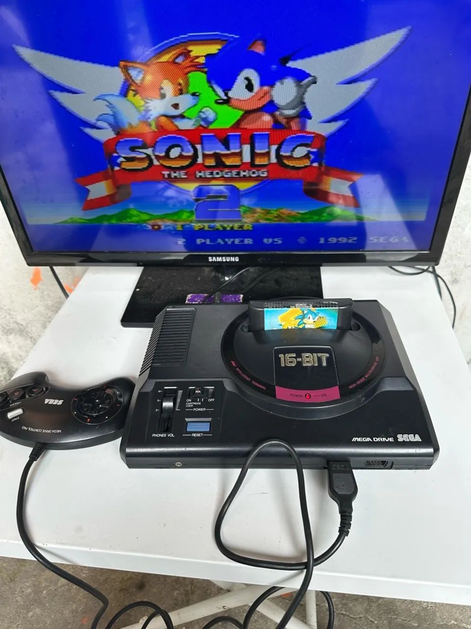 Mega drive 16 bit funcionando  - Foto 5