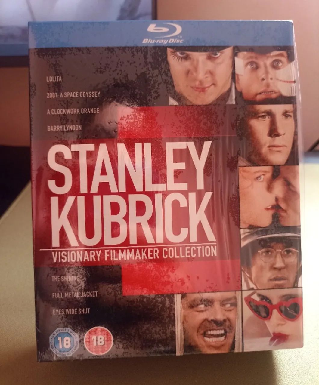 Box Blu Ray Stanley Kubrick Visionary Filmmaker Collection