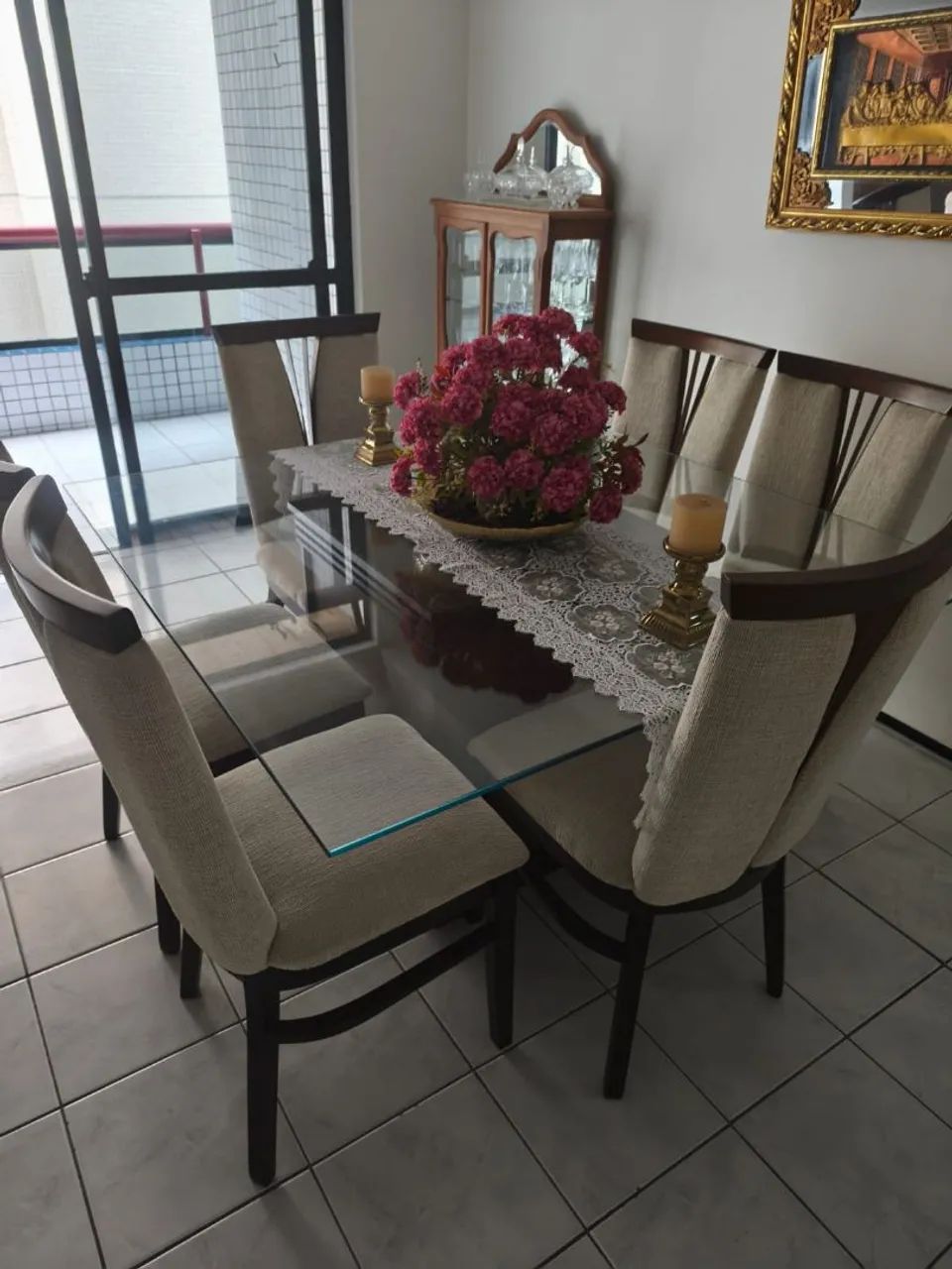 Conjunto mesa e cadeiras alta qualidade  - Foto 2