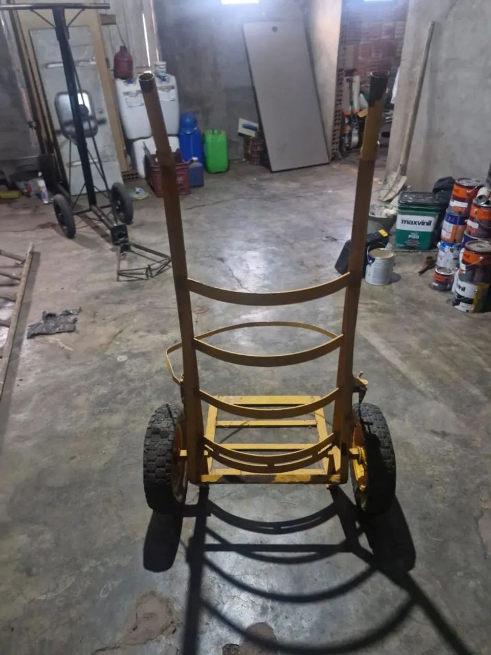 carrinho de carga e tambor  - Foto 2