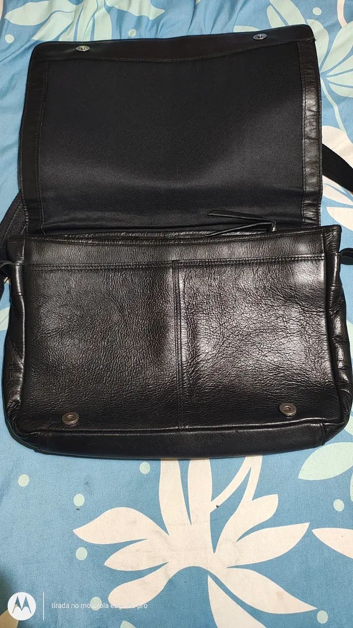 BOLSA DE COURO LEGÍTIMO - MR. CART - Foto 2