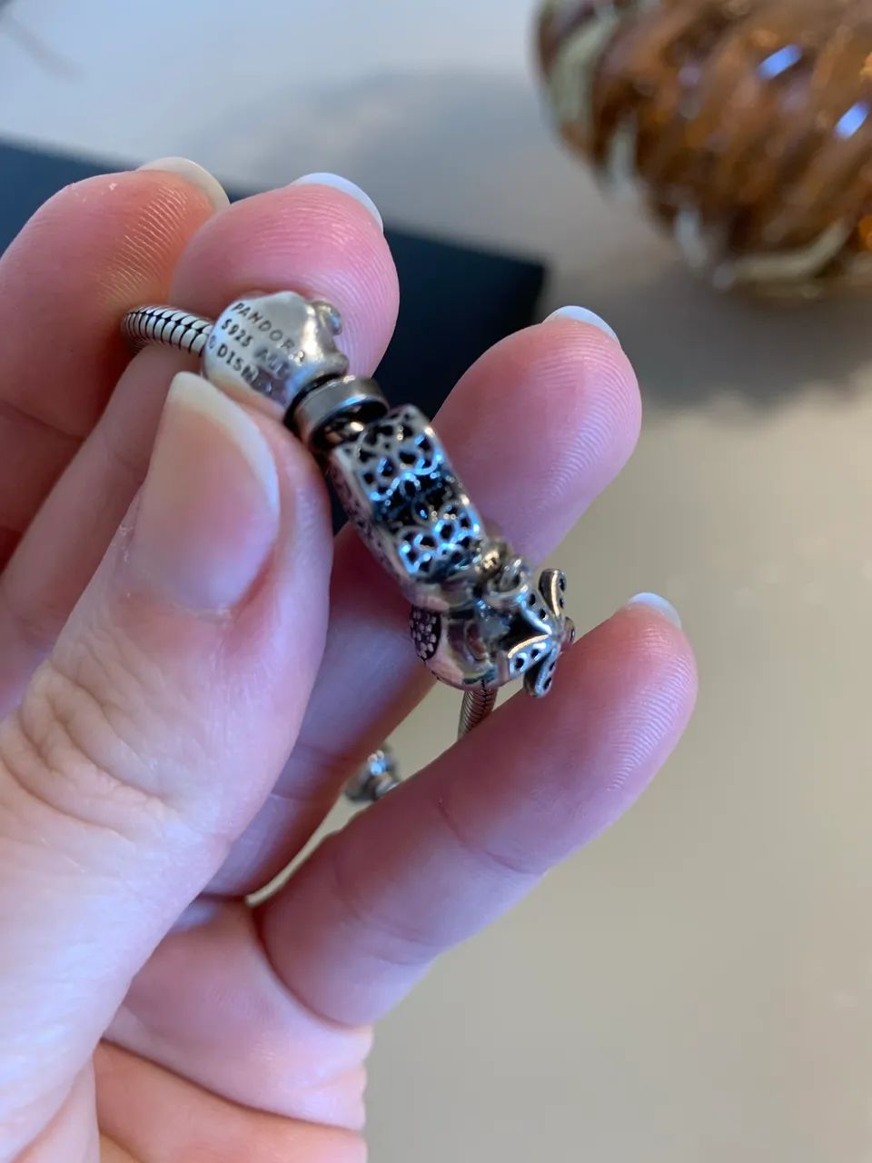 Pulseira Pandora com charms original  - Foto 4