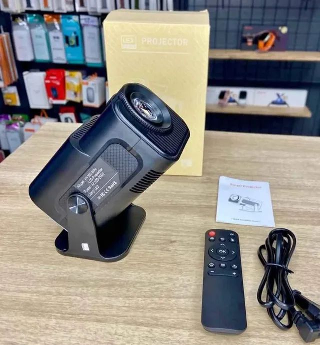Projetor Portátil HY320 Full HD 4K WiFi Bluetooth Android Para Celular e TV - Foto 2