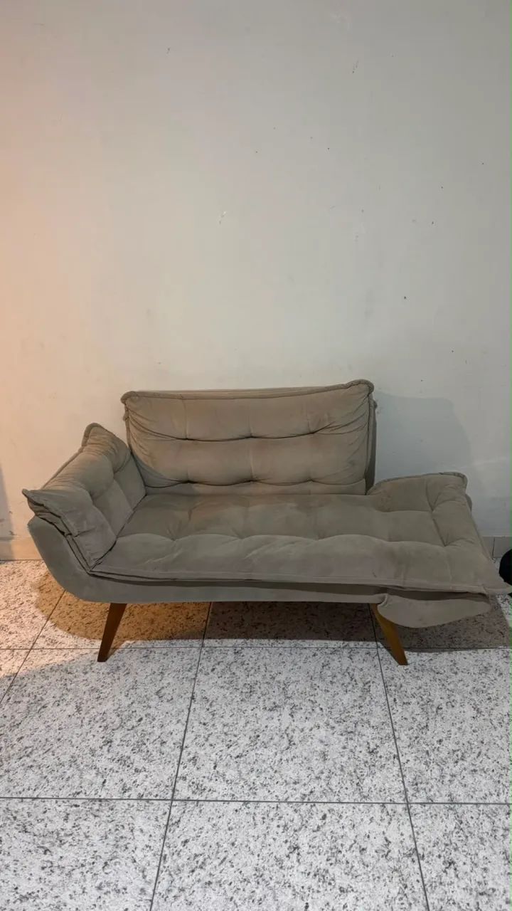Sofa namoradeira com poltrona  - Foto 3