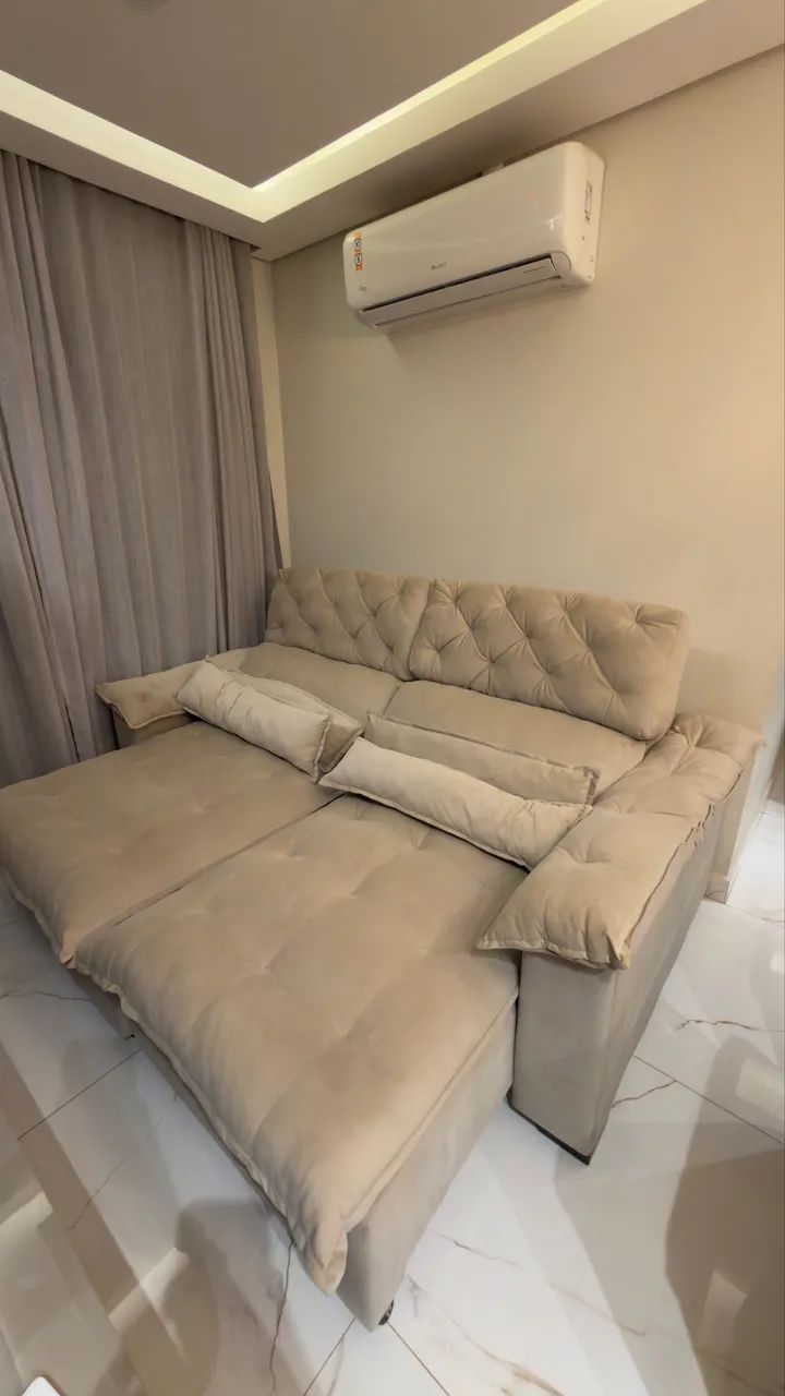 SOFÁ RETRÁTIL E RECLINÁVEL  - Foto 3