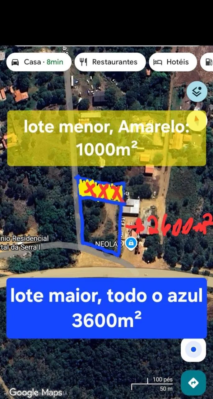 Lote 3600m² TO 010 Saida para Aparecida. Km 05 Pertinho. - Foto 5