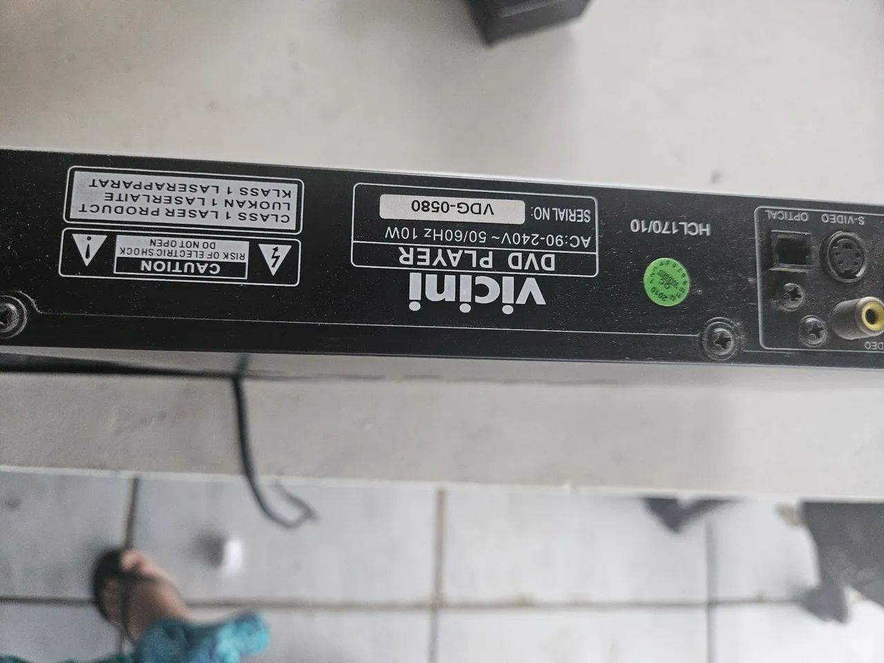 Aparelho de DVD Player Vicini VC-931 com Entrada USB ACEITO CARTÃO  - Foto 2